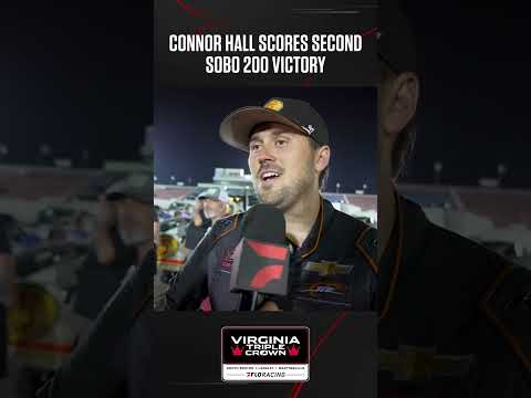 💪 Connor Hall beat the heat and the competition to win the #TRHD200 for the second year in a row - dirt track racing video image