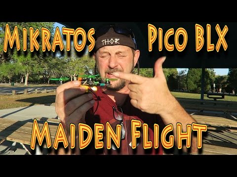 Mikratos Furiouos FPV Pico BLX Maiden Flight!!! (03.18.2017) - UC18kdQSMwpr81ZYR-QRNiDg