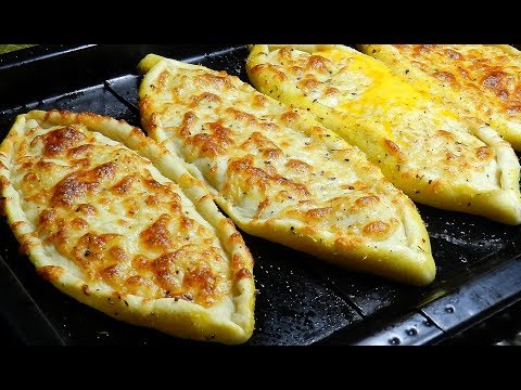 TURKISH STYLE PIZZA | CHEESE PIDE Recipe - UCjbAA1prOq8bxKxMkPVISeQ