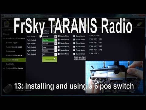 (13/13) FrSky TARANIS Radio – Adding a 6 position switch (S3) and setup for APM/PixHawk - UCp1vASX-fg959vRc1xowqpw