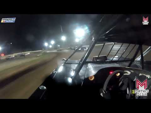 #22 Tim Petty - Cash Money Late Model - 4-6-2024 Springfield Raceway - In Car Camera - dirt track racing video image