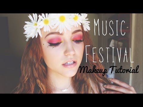 Music Festival Inspired Makeup Tutorial l Collab w/ Alison Henry - UC8v4vz_n2rys6Yxpj8LuOBA