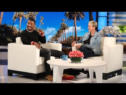 Ellen Attempts to Get Michael B. Jordan to Say the Secret Word - UCp0hYYBW6IMayGgR-WeoCvQ