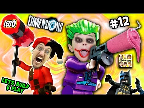 Lets Build & Play LEGO Dimensions #12: GLITCHY JOKER CHASE & Harley Quinn Steals a Slurpie Slushie! - UCC-RHF_77zQdKcA75hr5oTQ