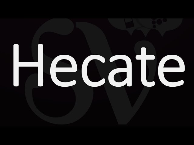 How to Pronounce Hecate - StuffSure