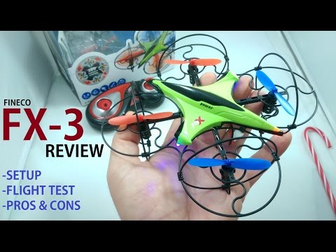 FINECO FX-3 Micro Quadcopter Drone REVIEW & MODS [Setup, Flight Test, Pros & Cons] - UCVQWy-DTLpRqnuA17WZkjRQ