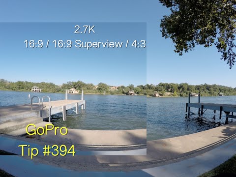 Hero4 Black - 2.7k 16:9 / 16:9 superview / 4:3 Comparison - GoPro Tip #394 - UCTs-d2DgyuJVRICivxe2Ktg