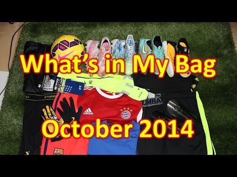 What's In My Soccer Bag - October 2014 - UCUU3lMXc6iDrQw4eZen8COQ