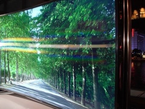 Samsung's bendable TV at CES 2014 - UCOmcA3f_RrH6b9NmcNa4tdg