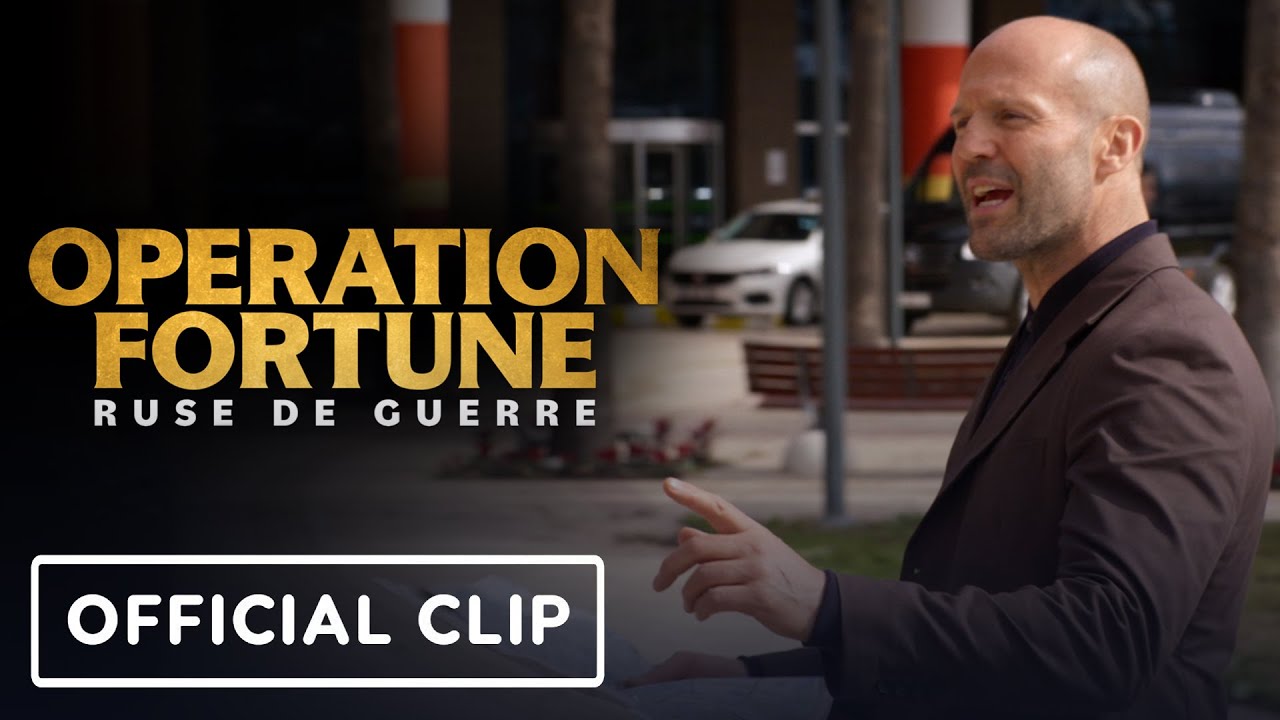 Operation Fortune: Ruse de Guerre – Official ‘Count Me In’ Clip (2023) Jason Statham, Aubrey Plaza