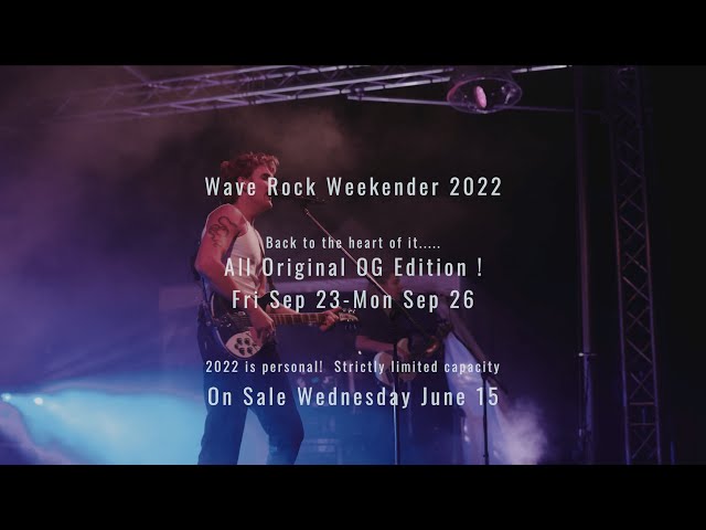 Wave Rock Music Festival is a Must-See Event
