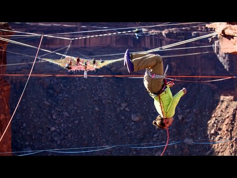 BASE Jumping & Highlining Madness on the Space Net - UCblfuW_4rakIf2h6aqANefA