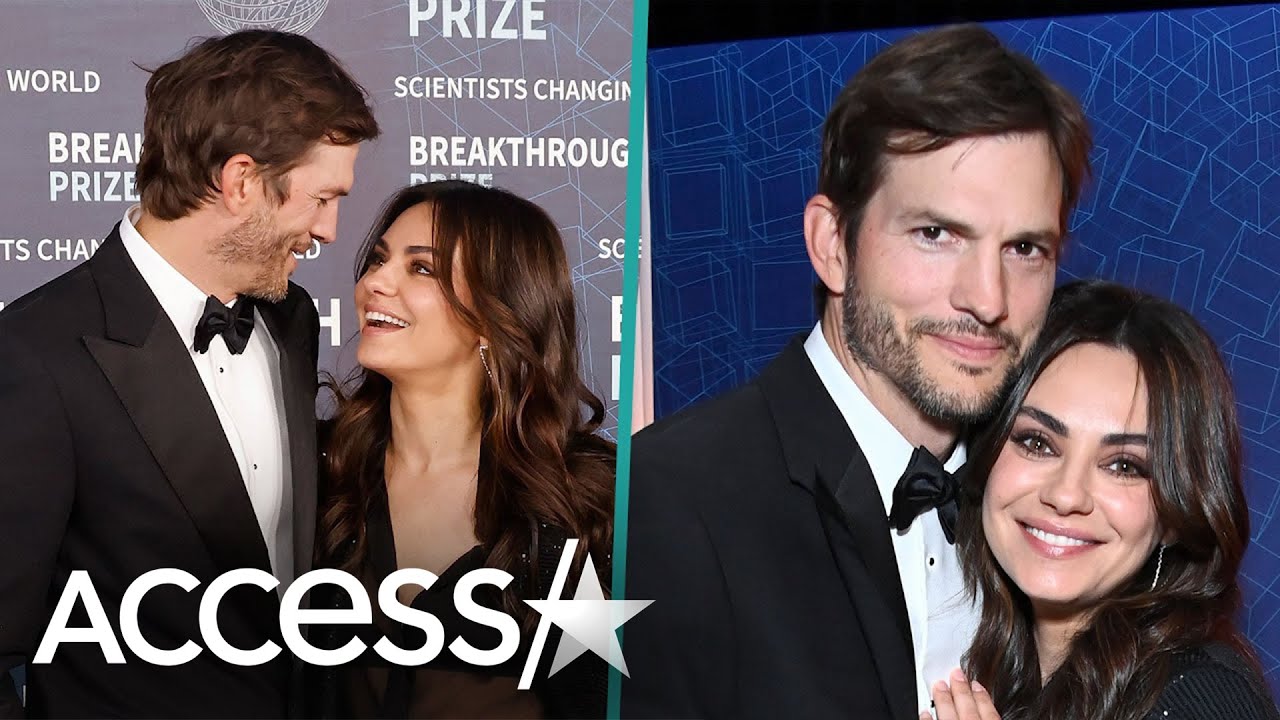 Mila Kunis & Ashton Kutcher Look So In Love While Arm In Arm On The Red Carpet