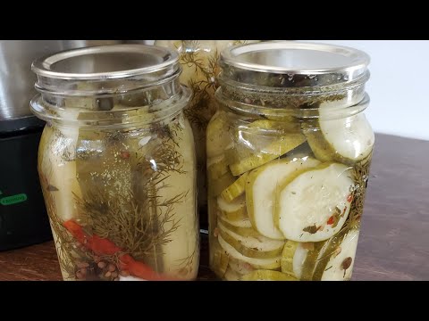 Canning Garlic Dill Pickles