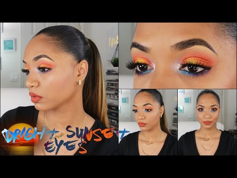 Get Ready With Me | MAKEUP TUTORIAL ☀ Bright SUNSET Inspired LOOK ☀ - UCPWE8QVTHPLqYaCOuqWNvIw