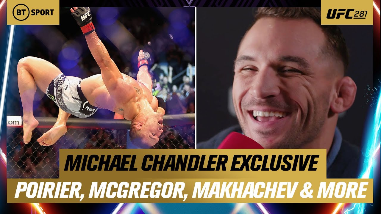 Mr Fight of the Night 🔥 Michael Chandler Exclusive on Poirier, McGregor, Makhachev & More 👀