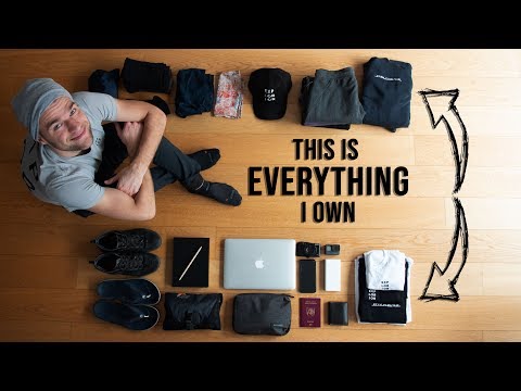 Minimalist Packing for 5 YEARS OF TRAVELING | Golden Packing Rule - UC6am0tFqAQVqYwF2YV31zZQ