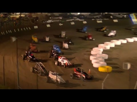 𝑯𝑰𝑮𝑯𝑳𝑰𝑮𝑯𝑻𝑺: USAC CRA Sprint Cars | Santa Maria Speedway | Doug Fort Memorial | July 6, 2024 - dirt track racing video image