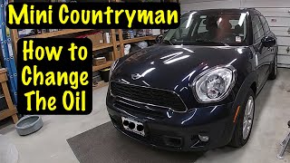 Cambio olio motore Mini Countryman S