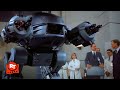 RoboCop (1987) - ED-209 Scene  Movieclips
