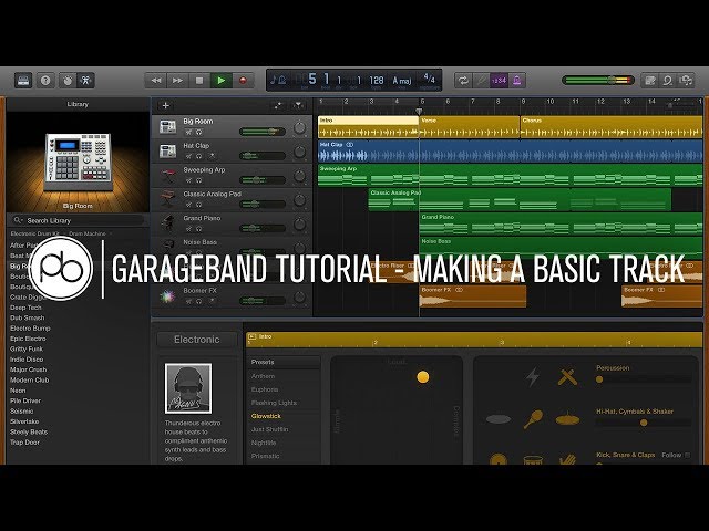 How to Make Electronic Music in Garageband