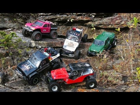 RC ADVENTURES - iNCREDiBLE TERRAiN - SiX RC 4X4 TRAiL TRUCKS at SHEEP RiVER FALLS, Alberta, Canada - UCxcjVHL-2o3D6Q9esu05a1Q