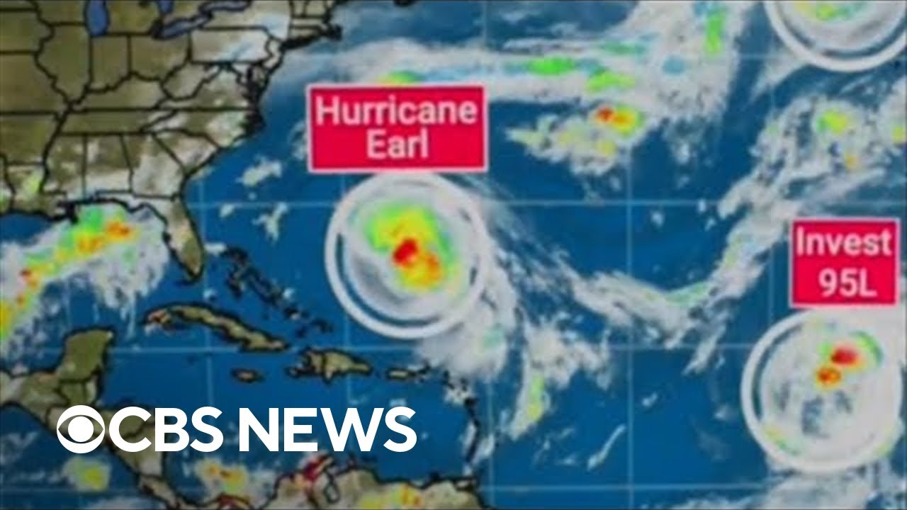 Earl could strengthen into first major hurricane in the Atlantic this season