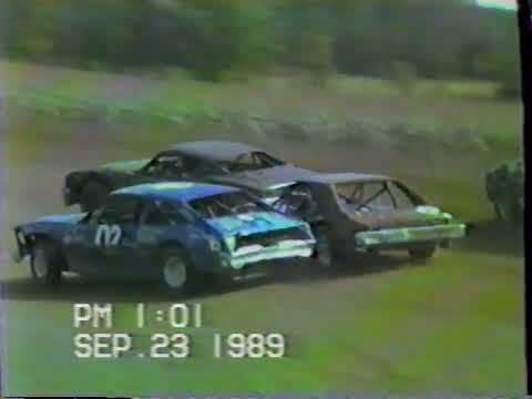 1989 Dealers Choice at Crystal Motor Speedway, Michigan Part #1 - dirt track racing video image