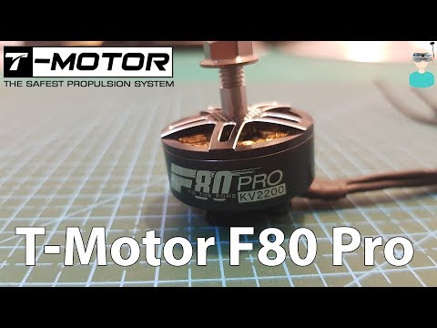 T-Motor F80 Pro 2200KV Motor Thrust Test - UCOs-AacDIQvk6oxTfv2LtGA