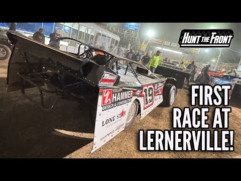 Battling with the Lucas Oil Series! Joseph’s First Race at Lernerville Speedway - dirt track racing video image