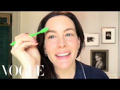 Liv Tyler Does Her 25-Step Beauty and Self-Care Routine | Beauty Secrets | Vogue - UCRXiA3h1no_PFkb1JCP0yMA