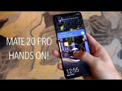 Huawei Mate 20 Pro Hands On And Impressions! - UCbR6jJpva9VIIAHTse4C3hw