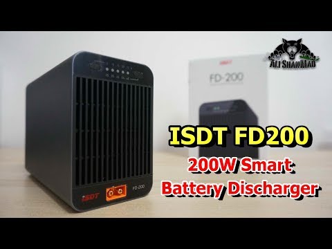 ISDT FD200 200 Watts RC Lipo Battery Discharger review - UCsFctXdFnbeoKpLefdEloEQ