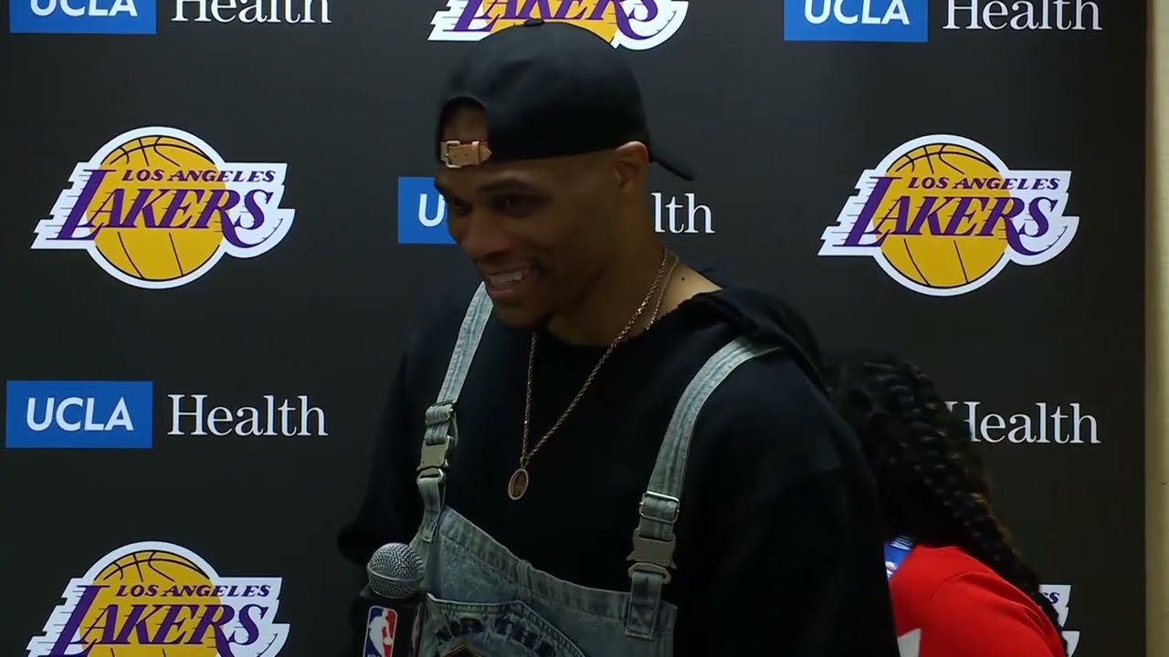 Russell Westbrook Full Postgame Interview – Lakers vs Cavs | December 6, 2022