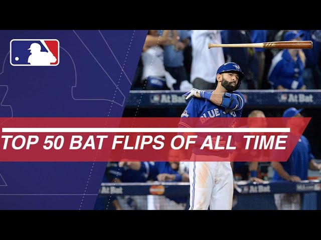 The Great American Baseball Bat Flip