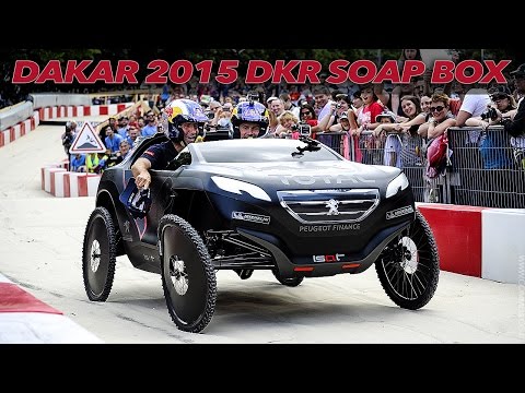 AMAZING Red Bull Race Soap Box Peugeot 2008 DKR DAKAR 2015 - UCl5ijI4ZXN2ki7PeQajbFrA