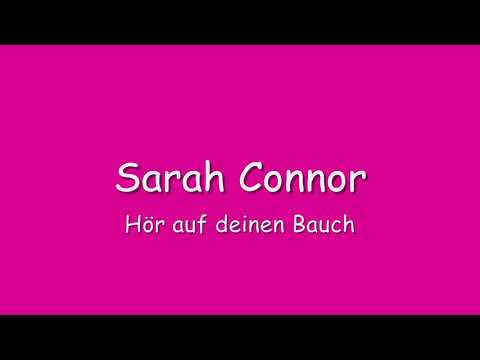 Sarah Connor - Hör auf deinen Bauch Mit Text
