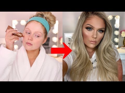 1 HOUR GLAM TRANSFORMATION USING ONLY DRUGSTORE MAKEUP - UCji7wwhcGBhI0MIlxytFp4Q