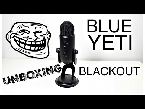 BLACKOUT Blue Yeti | Unboxing - UC7HyvAyzpbtlw8nZ8a4oN1g