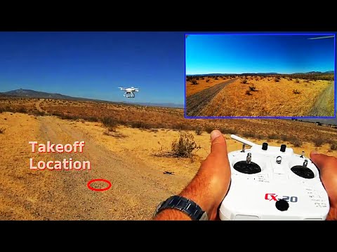 Cheerson CX-20 Drone Manual Flight and GPS Landing - UC90A4JdsSoFm1Okfu0DHTuQ