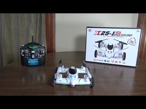 Song Yang Toys - X25-1 Space Explorer - Review and Flight - UCe7miXM-dRJs9nqaJ_7-Qww