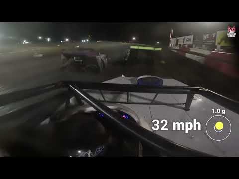 #4W Tyler Wolff - USMTS Modified - 10-4-2024 Route 66 Motor Speedway - In Car Camera - dirt track racing video image