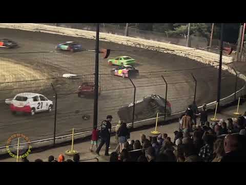 Racecar Rollovers for the 2024 Season - dirt track racing video image