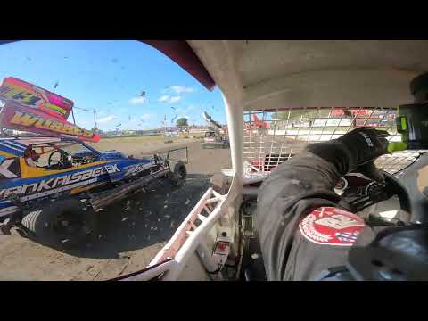 GRAND FINAL ACON 11 augustus 2024 - Onboard Brisca F1 Stockcar FRL79 Louw de Vries - RaRaRacing - dirt track racing video image