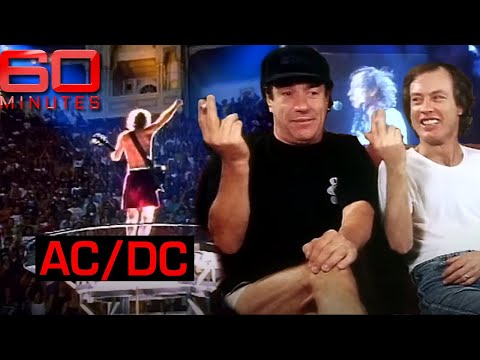 High voltage (1994) - One the road with AC/DC for a very rare interview | 60 Minutes Australia - UC0L1suV8pVgO4pCAIBNGx5w