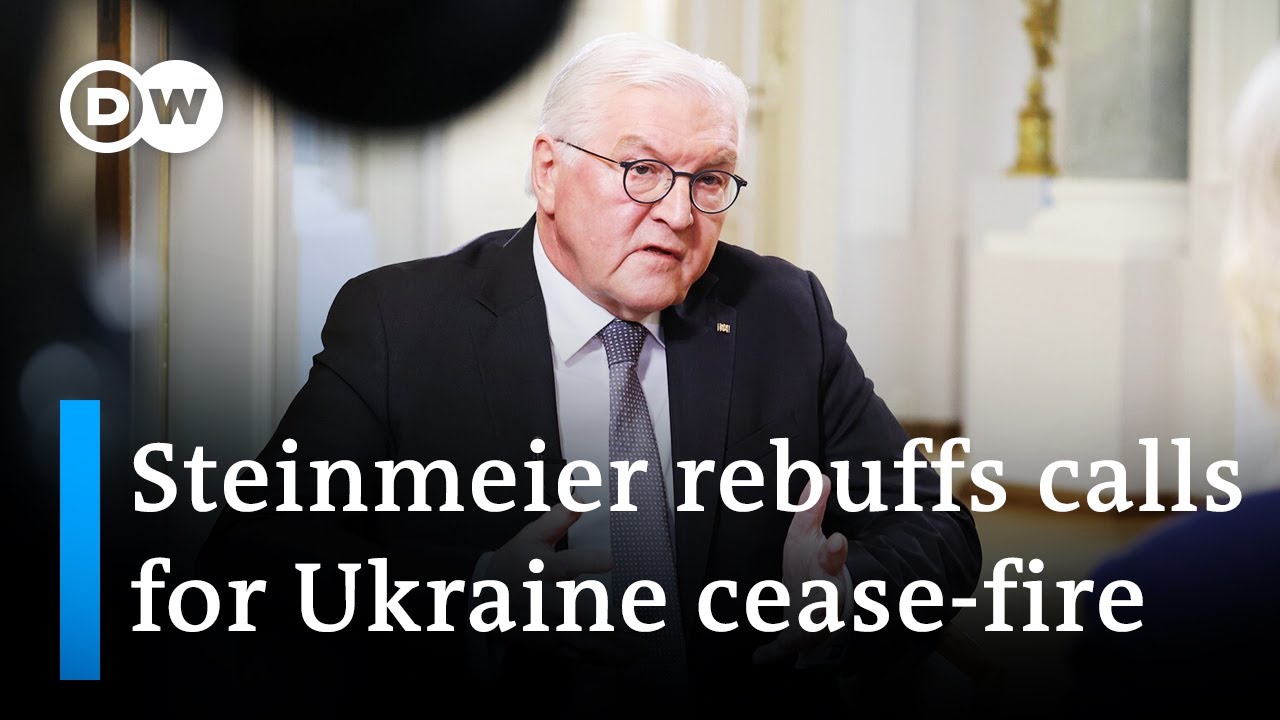 Steinmeier: "A cease-fire now would mean Russia would keep the territories it has occupied"