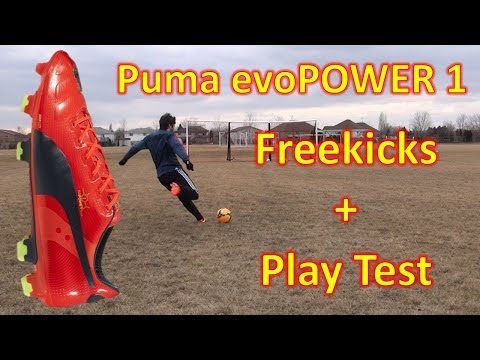 Puma evoPOWER 1 Review - Freekicks + Play Test - UCUU3lMXc6iDrQw4eZen8COQ