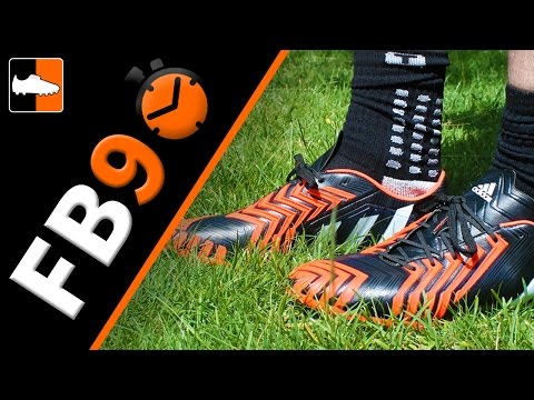 #FB90: adidas Red/Black Predator Instinct Boots Close-Up - UCs7sNio5rN3RvWuvKvc4Xtg