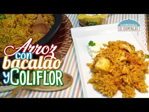 Arroz con bacalao y coliflor ¡Un plato riquísimo y fácil!  - Recetas paso a paso, tutorial - UC5ONfXPjWgqElh0NZaRJ1tg