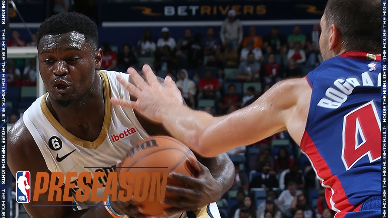 Detroit Pistons vs New Orleans Pelicans – Full Game Highlights | October 7, 2022 NBA Preseason